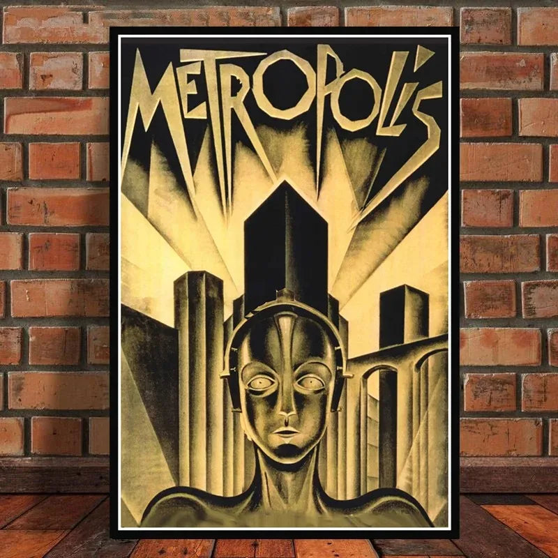 Metropolis Classic Vintage Movie Poster