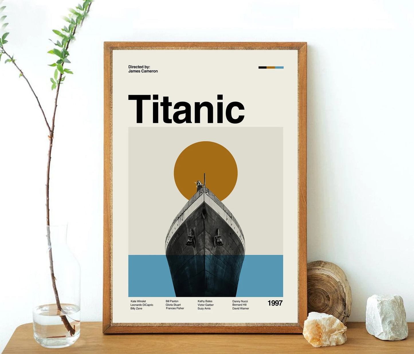 Titanic Minimalist Movie Poster