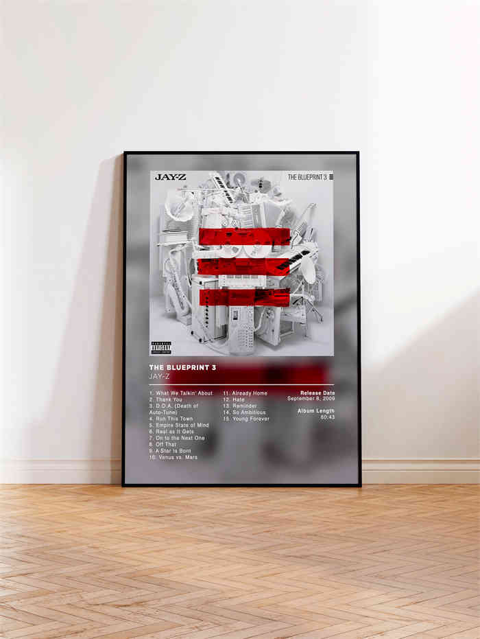 Jay-Z The Blueprint Album Poster