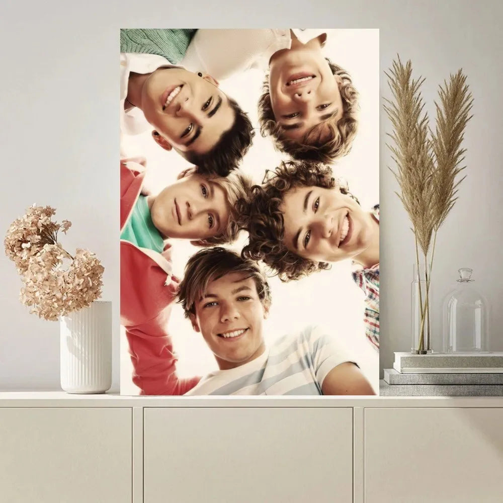 One Direction Band Photo Wall Art Poster
