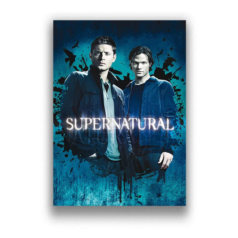 Supernatural Blue Wall Decor Poster