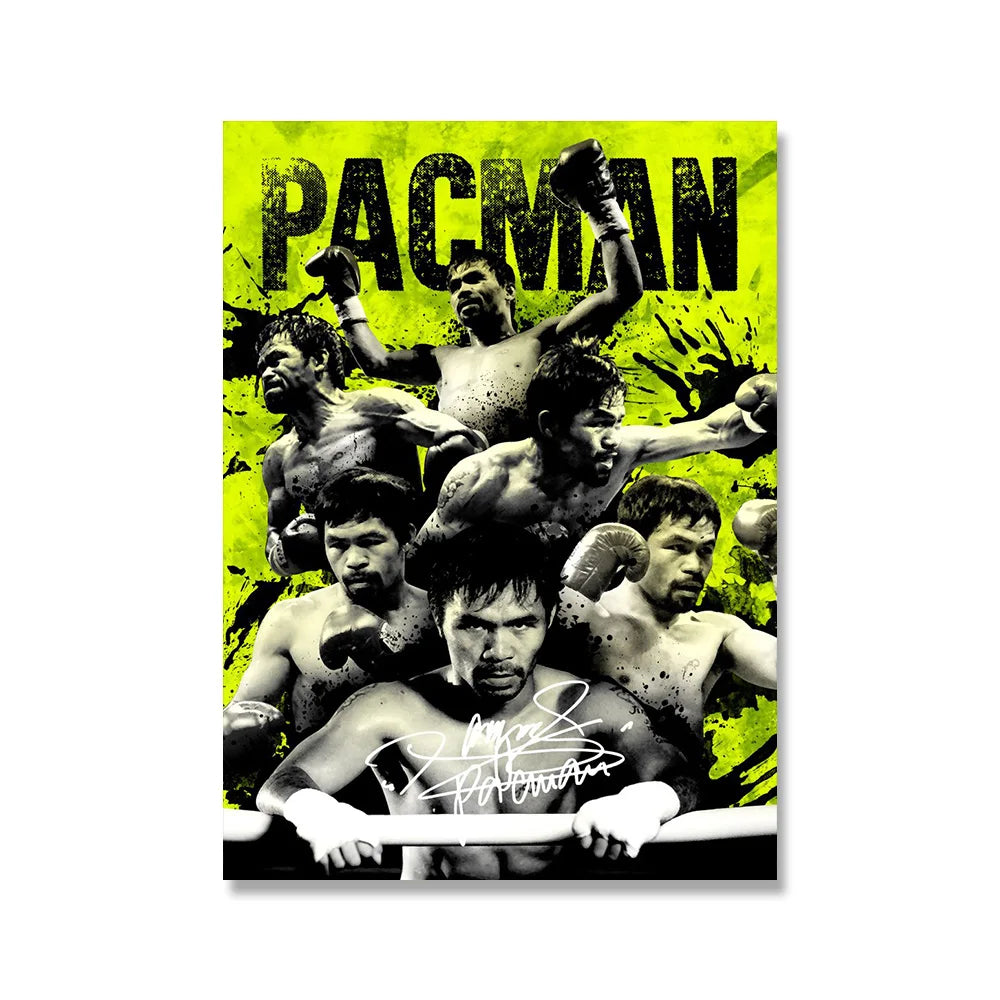 Manny Pacquiao Pacman Boxing Poster