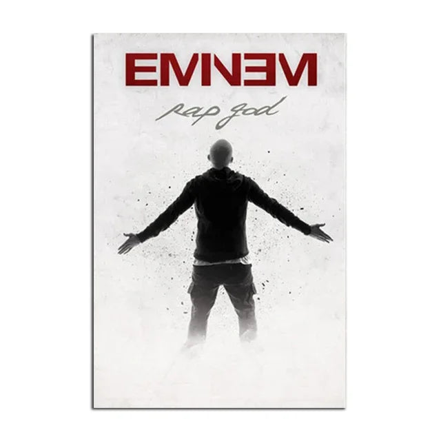 Eminem Rap God Poster