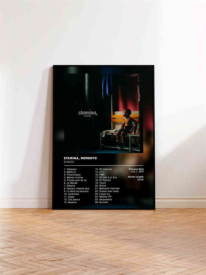 Stamina Memento Dinos Album Poster