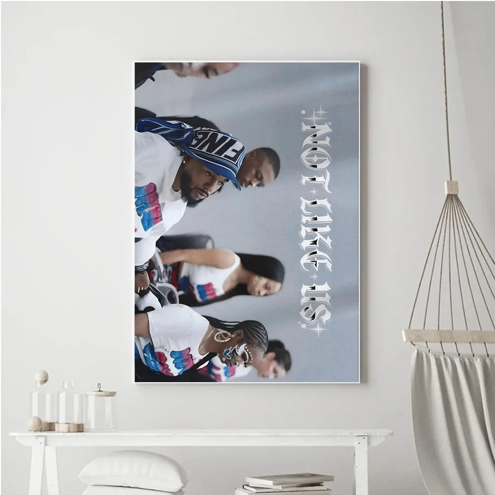 Kendrick Lamar Not Like Us Poster