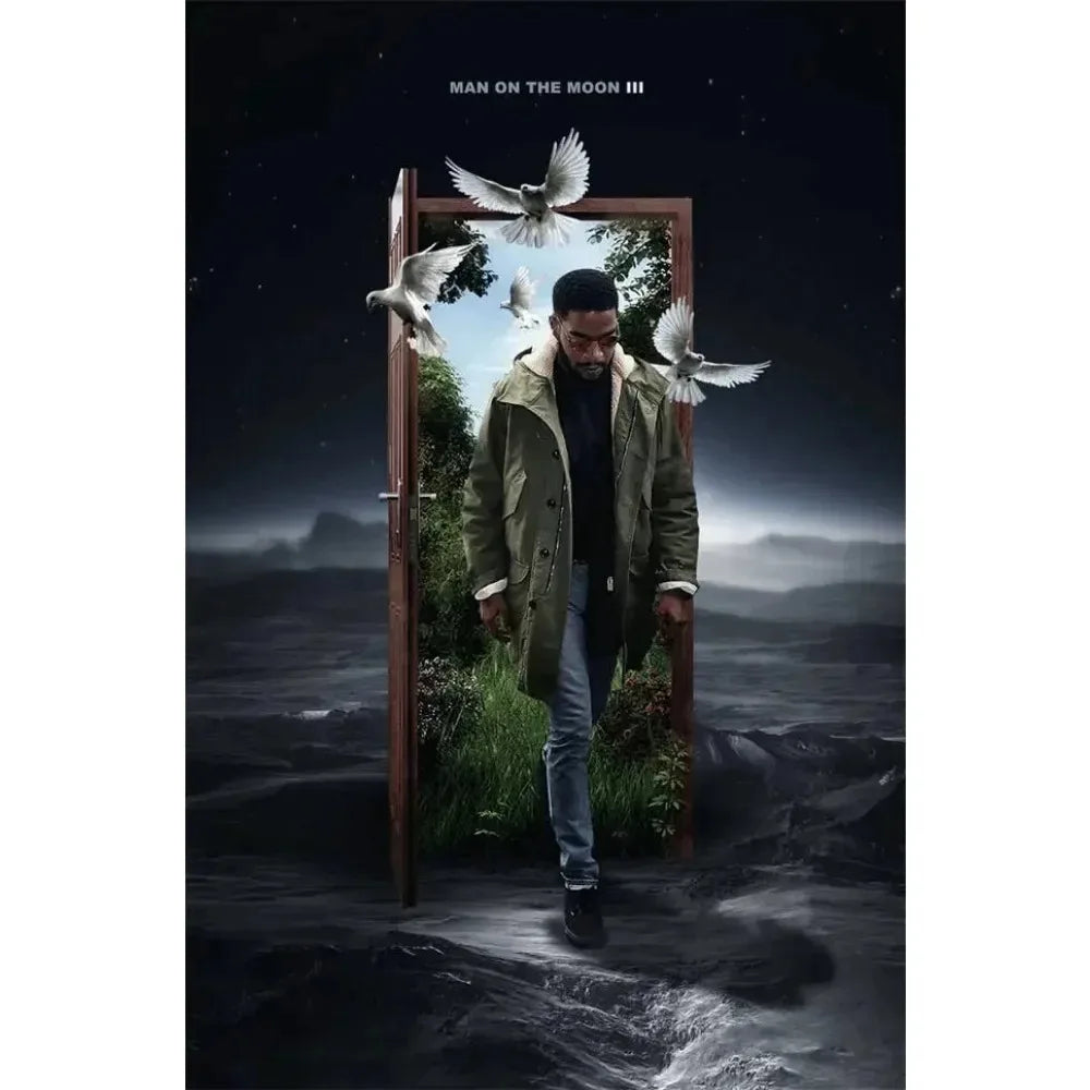 Kid Cudi Man On The Moon Wall Art Decor Poster