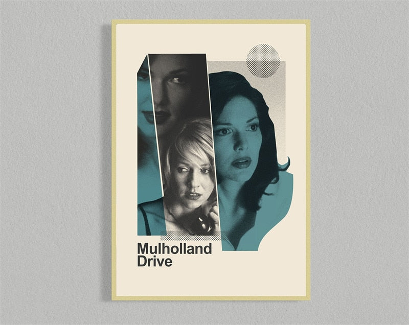 Mulholland Drive Minimalist Movie Wall Art Poster