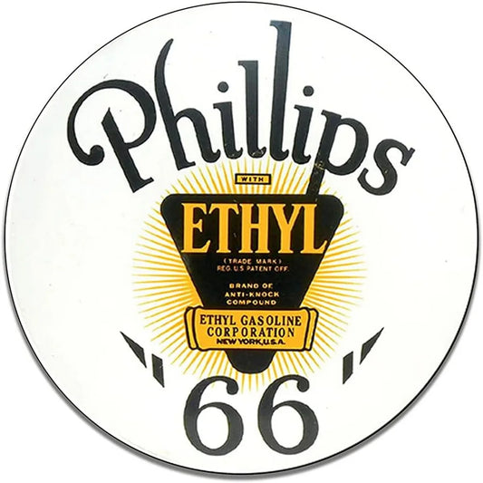 Phillips Gasoline Vintage Garage Metal Sign Poster