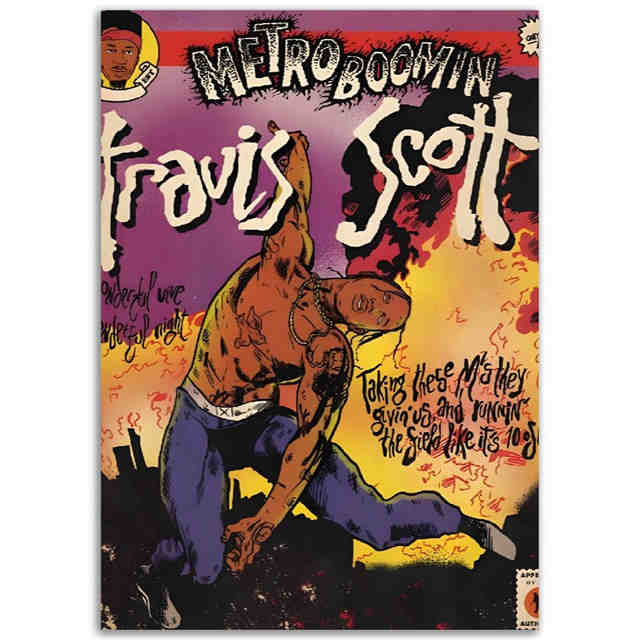 Travis Scott Metro Boomin Art Poster