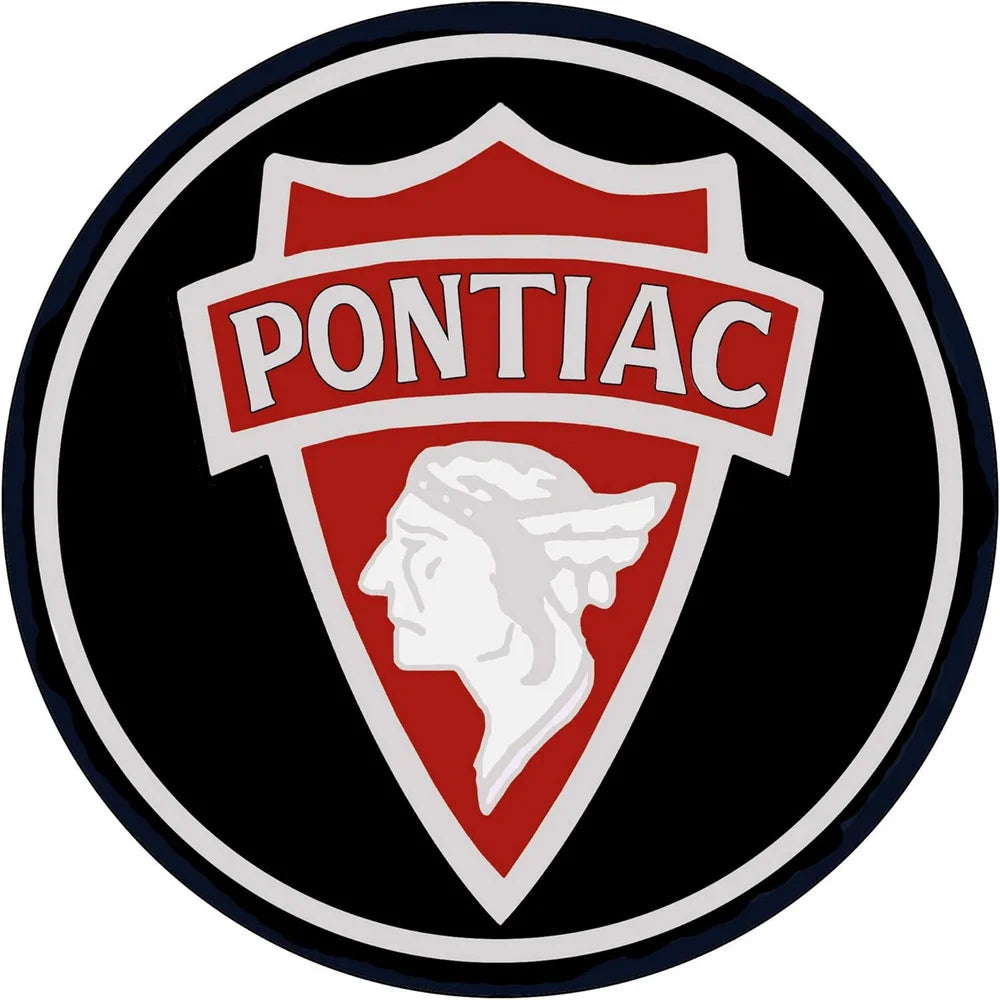 Pontiac Vintage Garage Metal Sign Poster