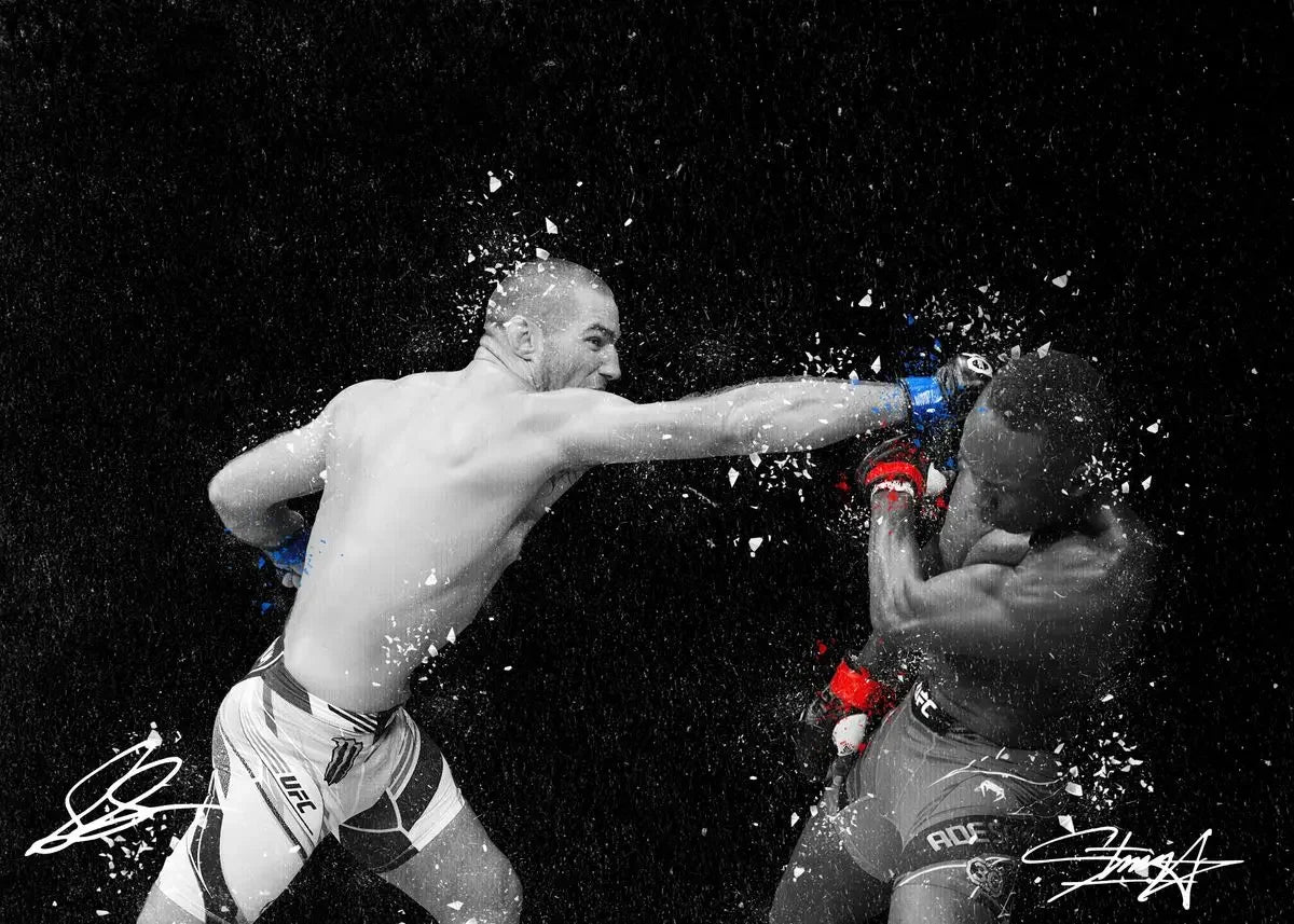Sean Strickland Vs. Israel Adesanya UFC Poster