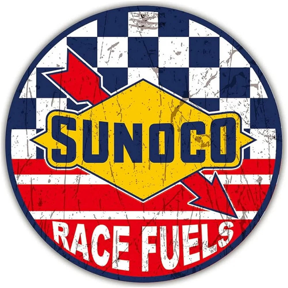 Sunoco Vintage Garage Metal Sign Poster