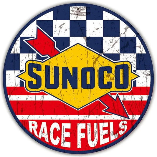 Sunoco Vintage Garage Metal Sign Poster