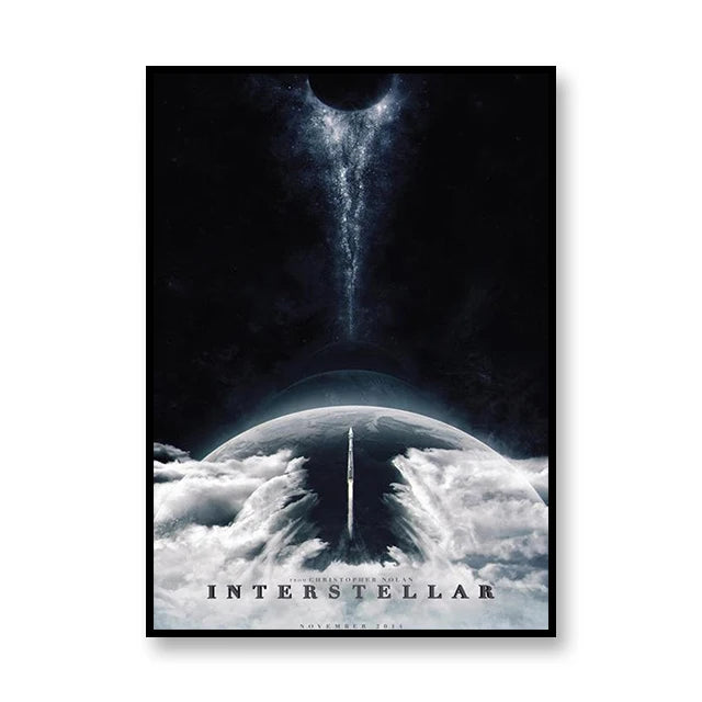 Interstellar Christopher Nolan Movie Poster