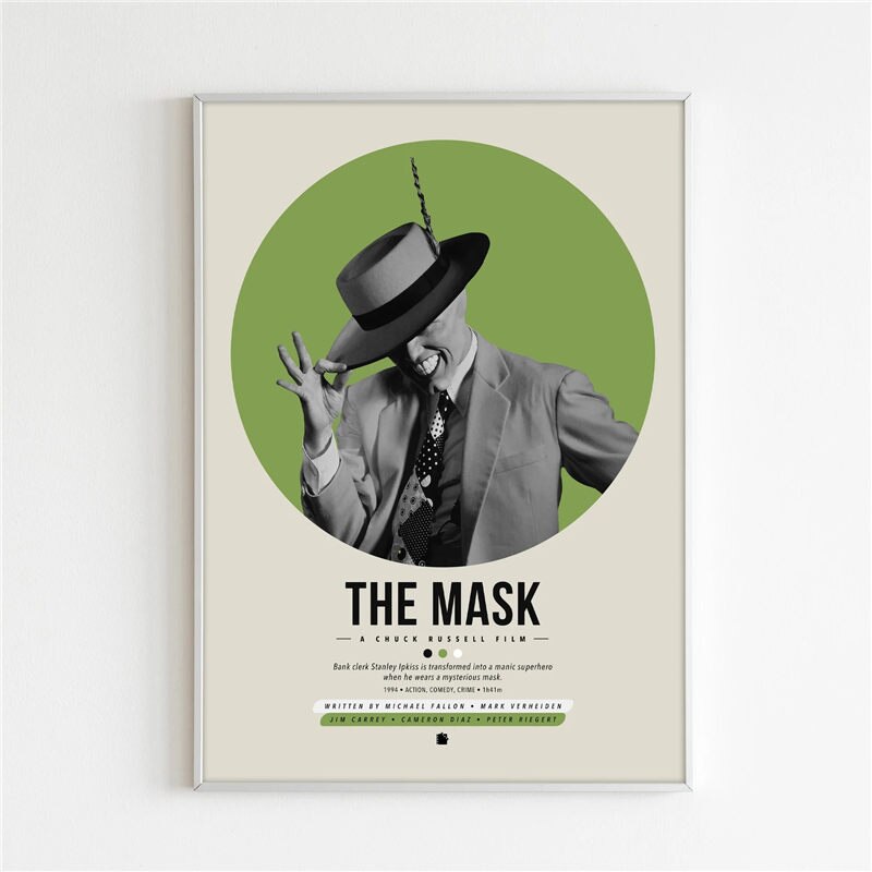 The Mask Minimalist Movie Poster