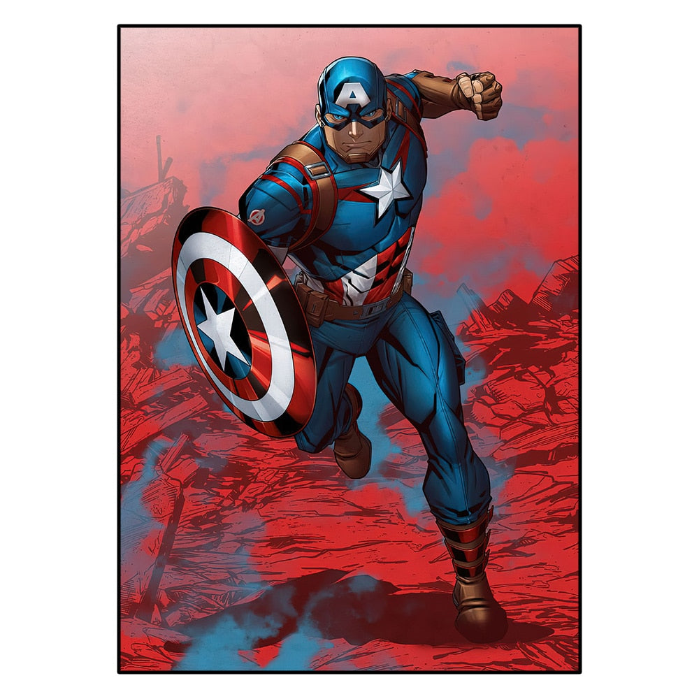 Marvel Captain America Legends Poster