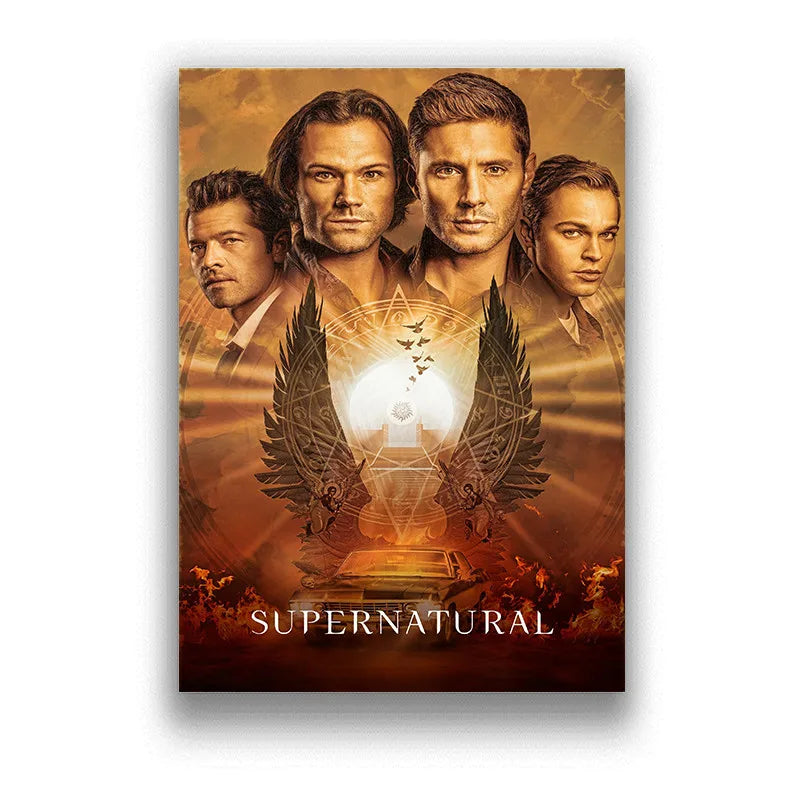 Supernatural TV Show Wall Art Poster