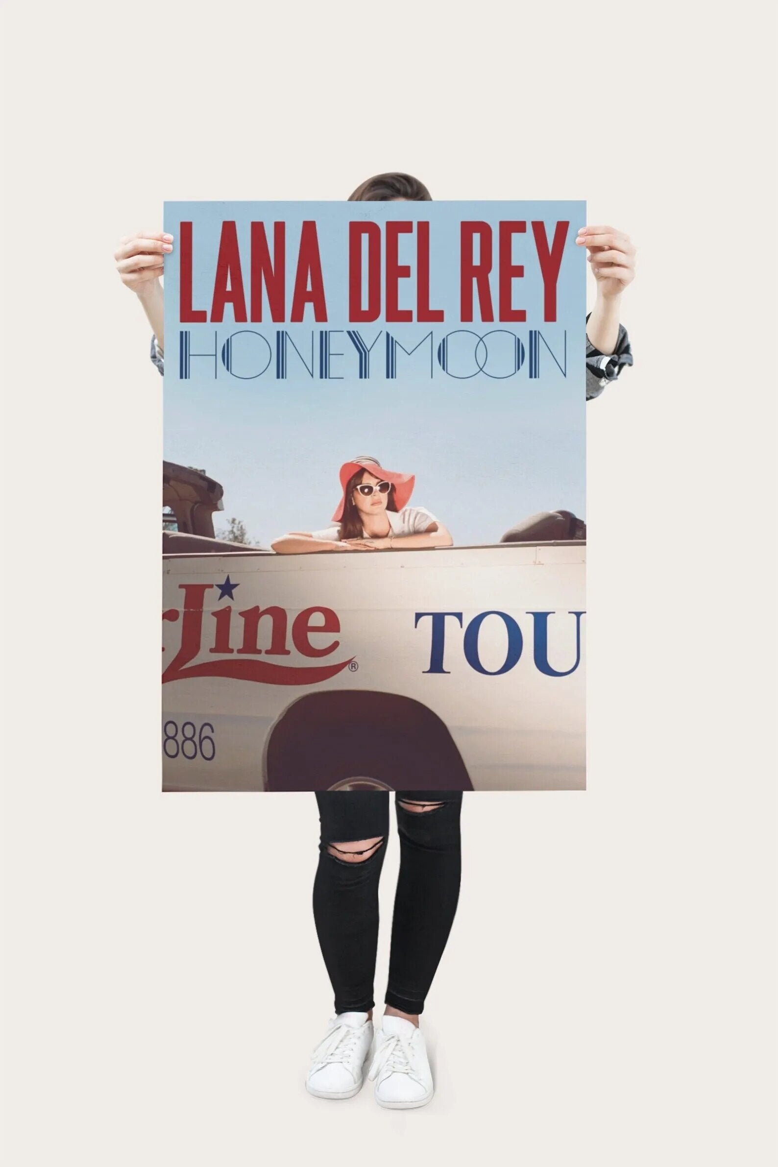 Lana Del Rey Honey Moon Poster – Aesthetic Wall Decor