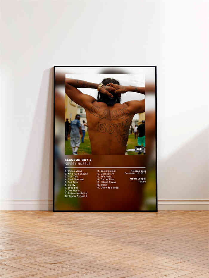 Nipsey Hussle Slauson Boy 2 Album Poster