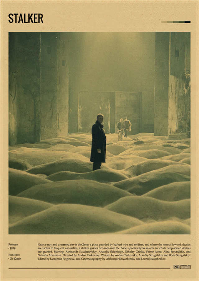 Stalker Minimalist Movie Poster