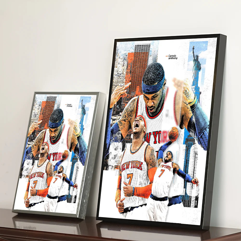 Carmelo Anthony Wall Art Knicks Poster