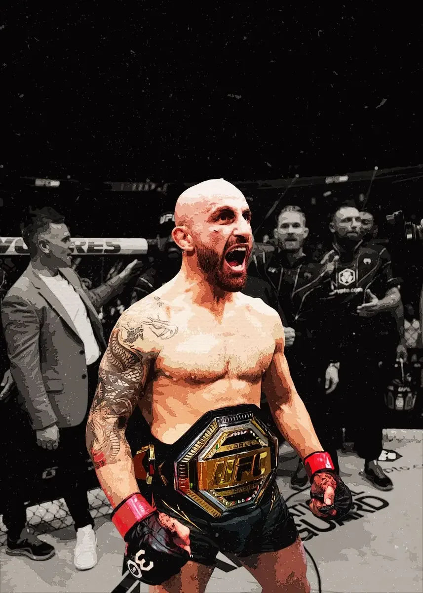 Alex Volkanovski UFC Poster