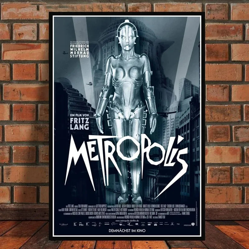 Metropolis Vintage Movie Poster
