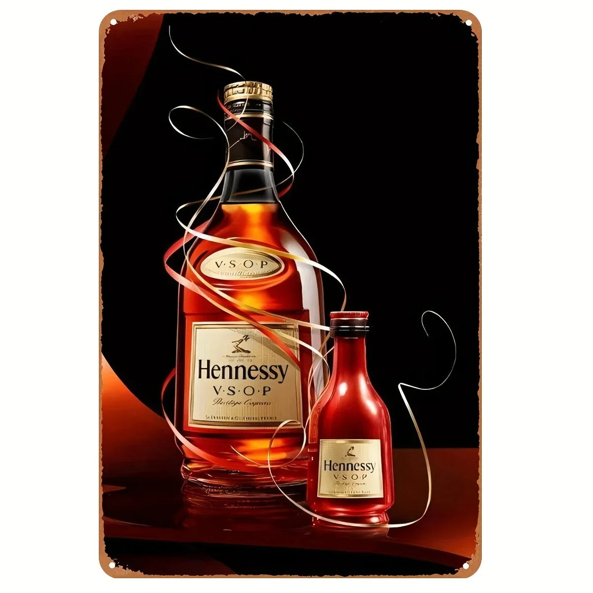 Hennessy VSOP Liquor Vintage Bar Metal Sign Poster