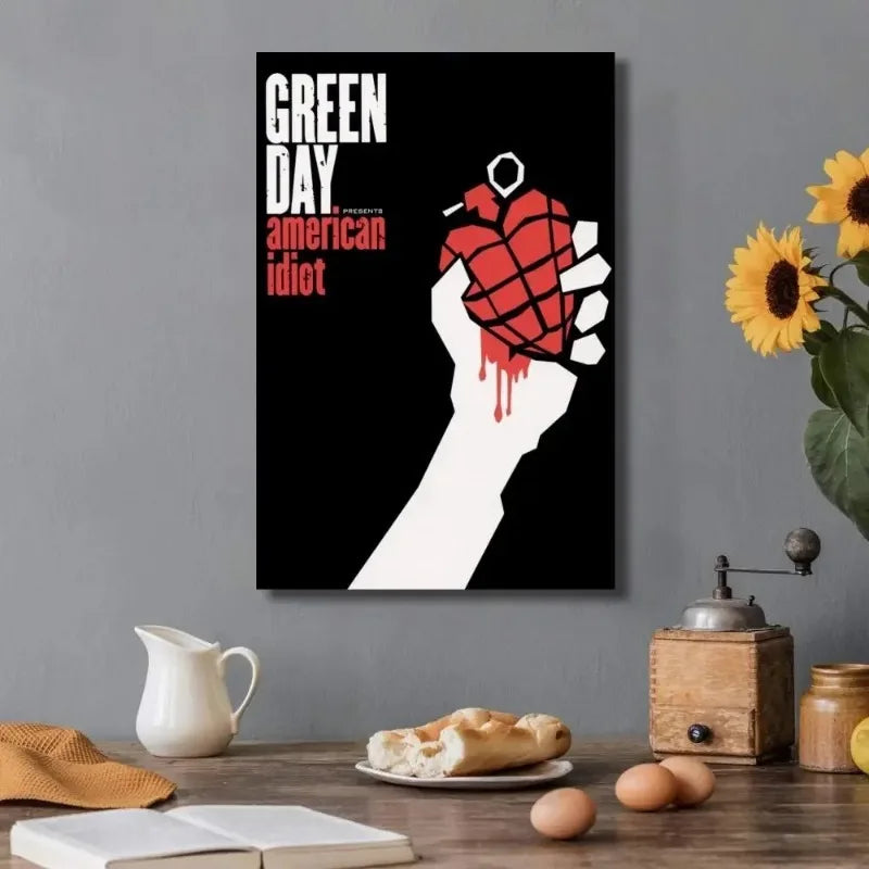 Green Day American Idiot Poster