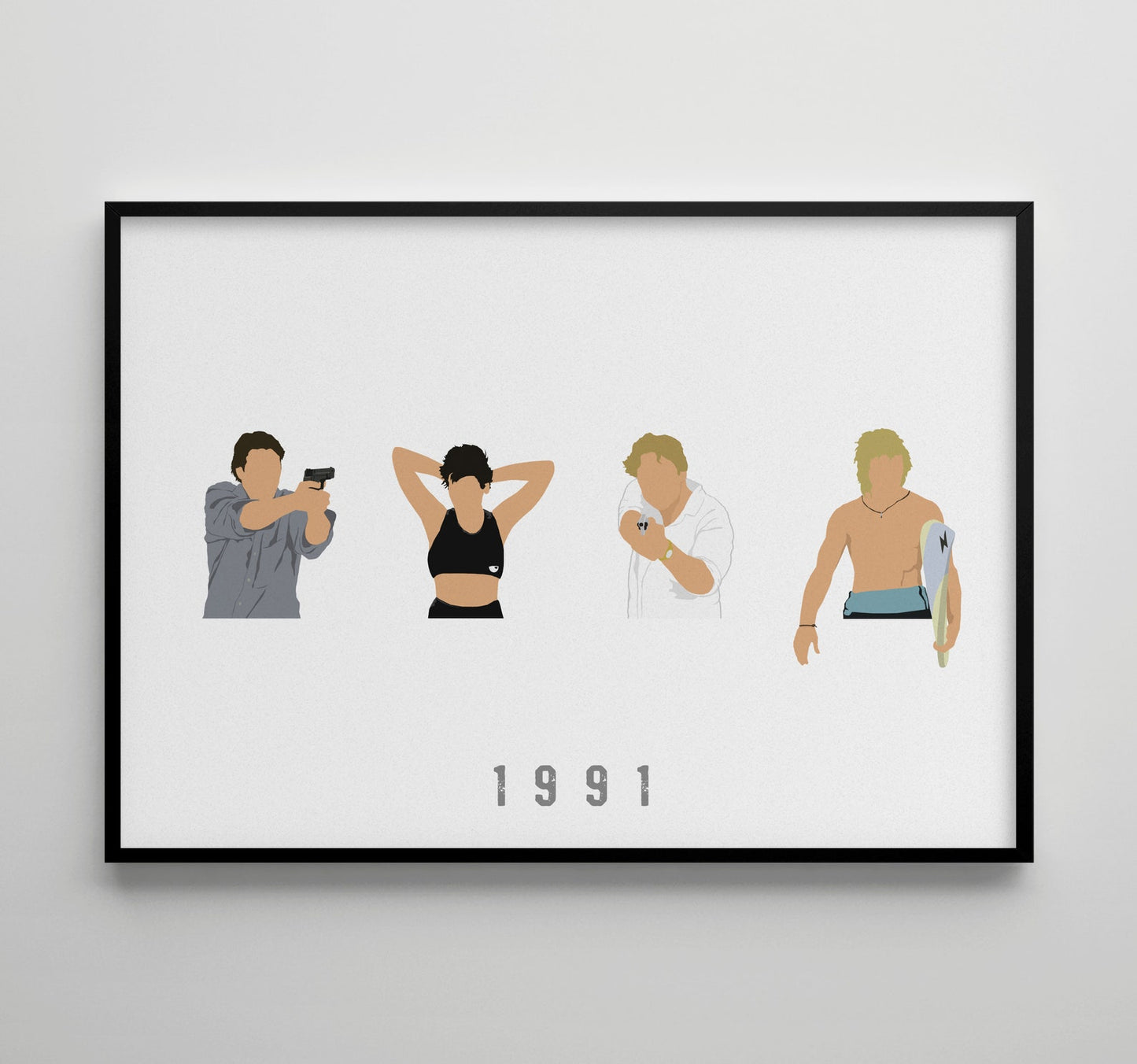 Point Break Movie Wall Art Poster