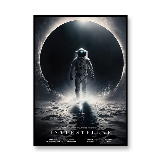Interstellar Wall Art Movie Decor Poster
