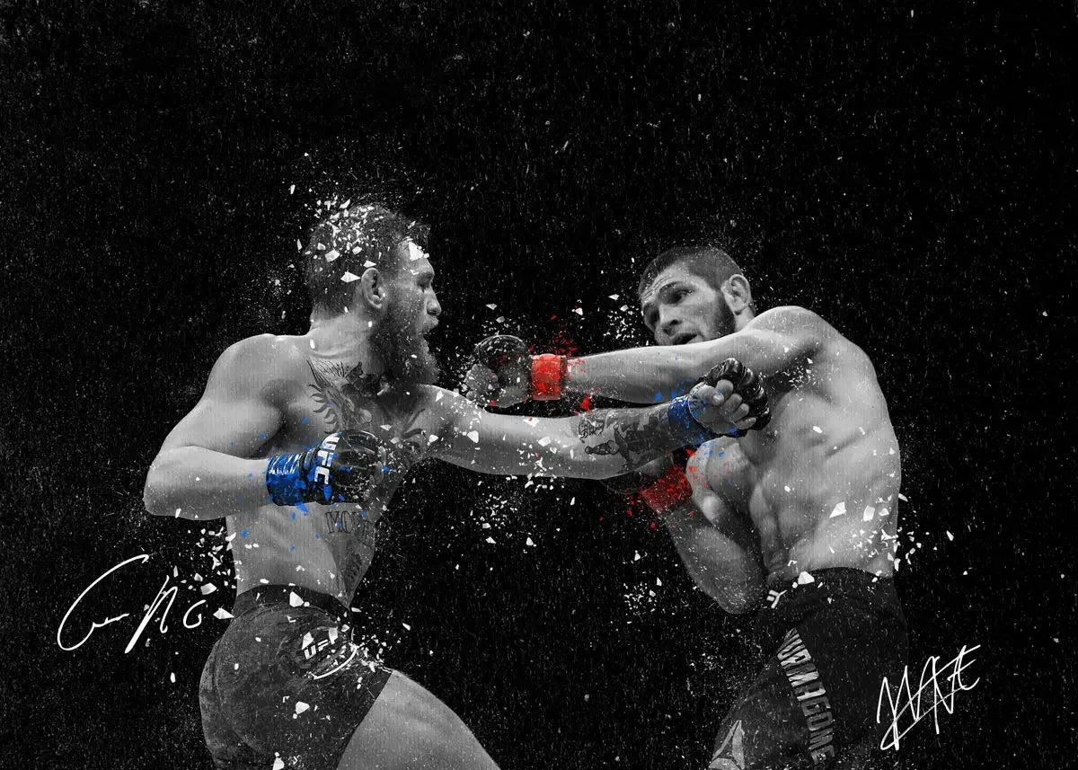 Conor Mcgregor Vs. Khabib Fight UFC Poster