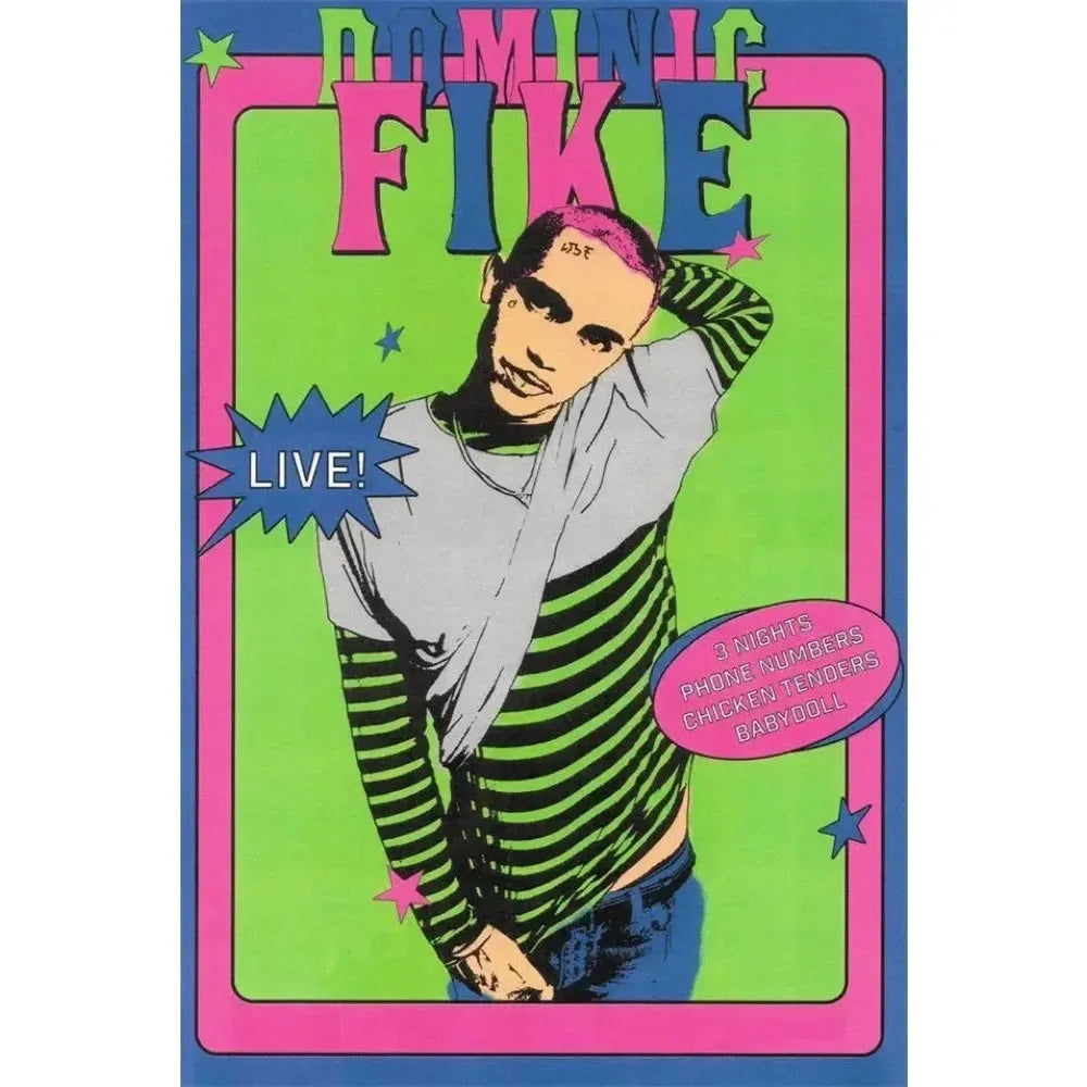 Dominic Fike Live Concert Poster