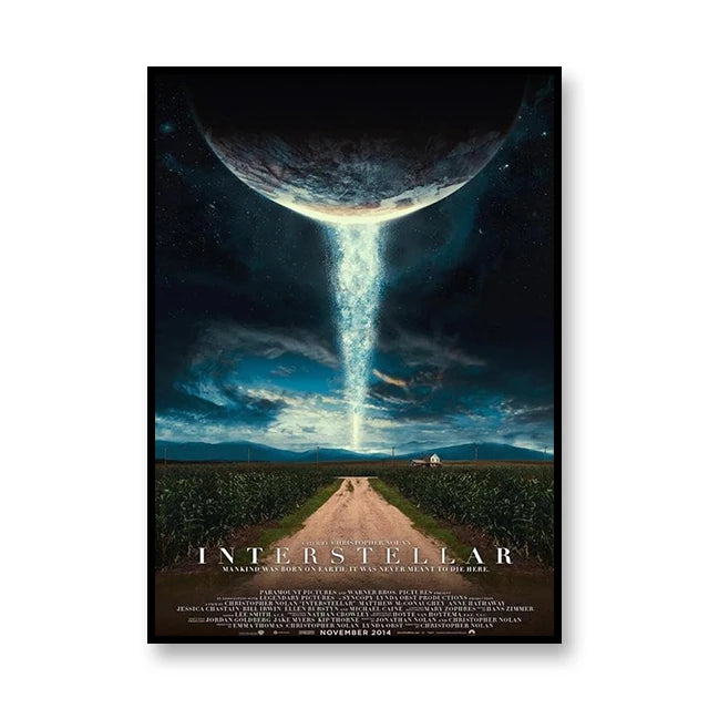 Interstellar Space Movie Wall Art Decor Poster