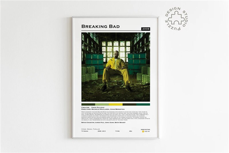 Breaking Bad Wall Art Minimalist Poster