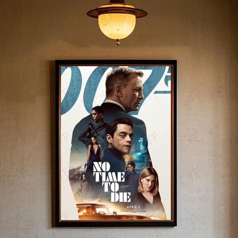 No Time To Die Movie James Bond Poster