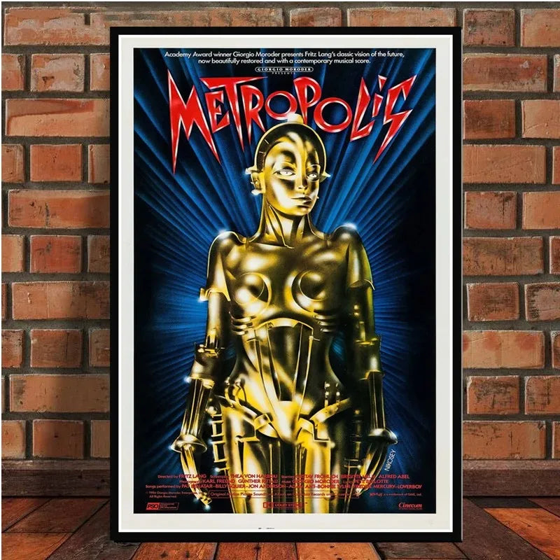 Vintage Movie Metropolis Poster