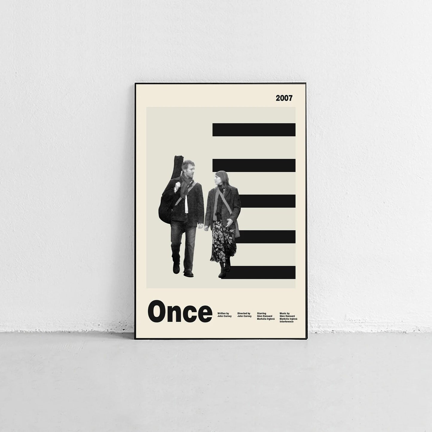 Once Minimalist Movie Wall Art Poster