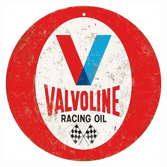 Valvoline Vintage Mechanic Shop Garage Decor Metal Sign Poster