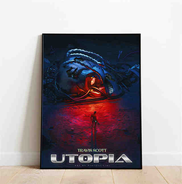 Travis Scott Utopia Poster