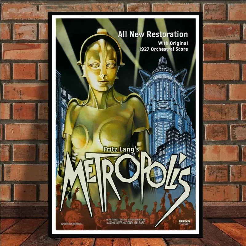 Metropolis 1927 Vintage Movie Poster