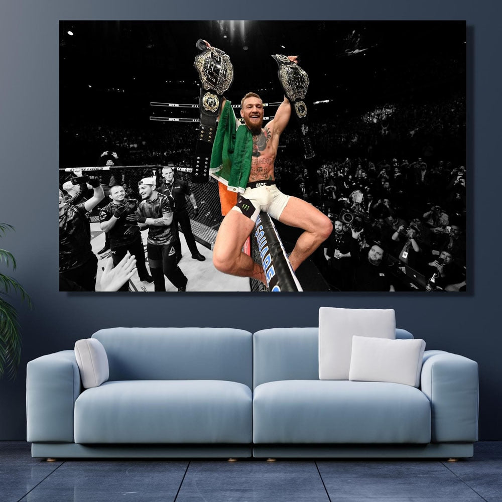 Conor McGregor Double Champ UFC Poster