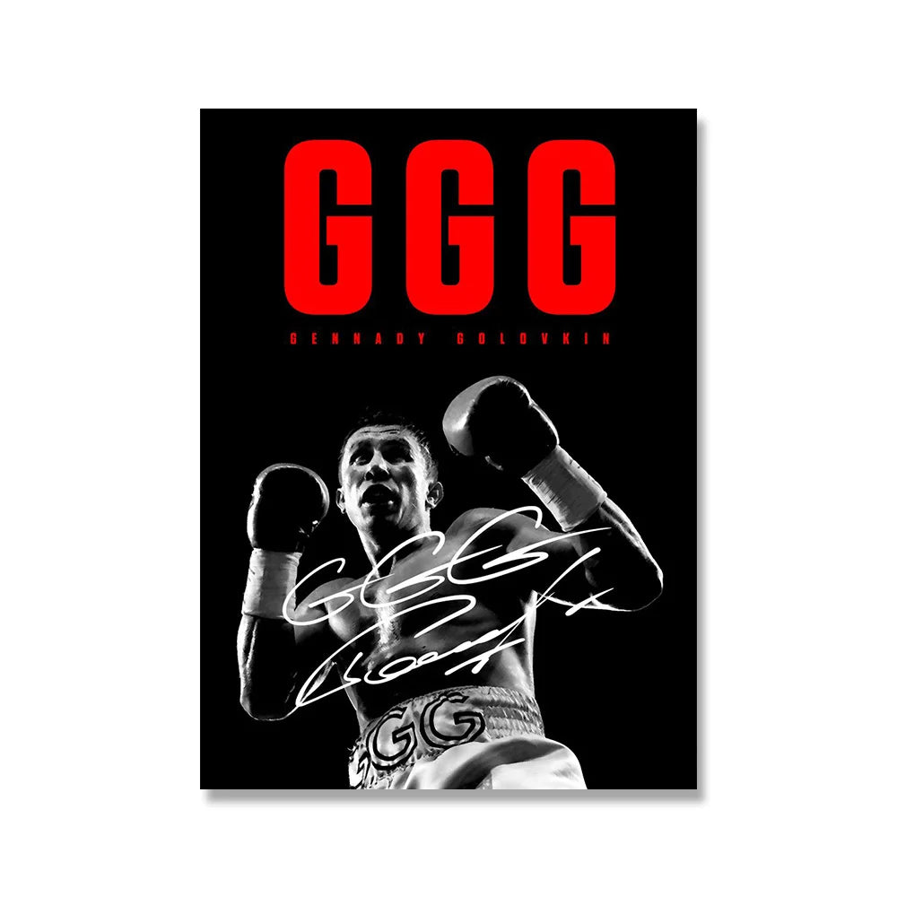 GGG Boxing Poster