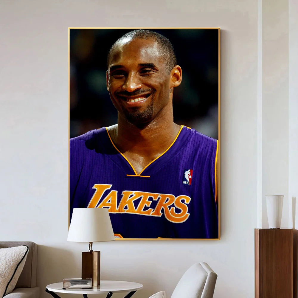 Kobe Bryant Smile Photo Poster