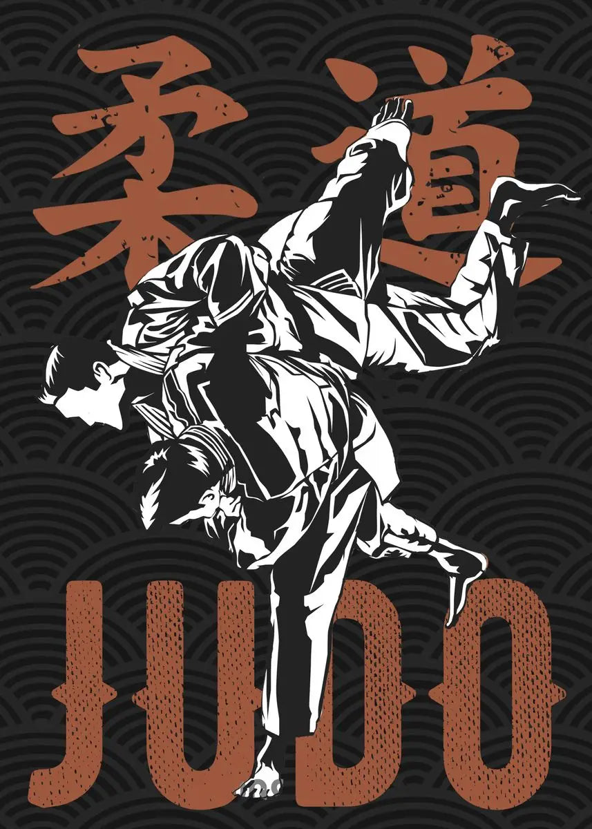 Judo Martial Art Poster