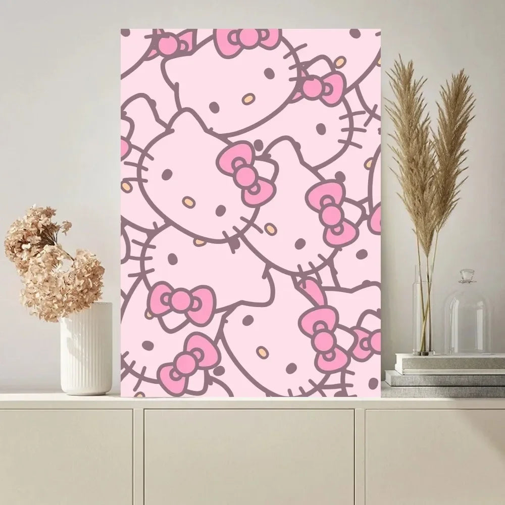 Hello Kitty Pink Poster