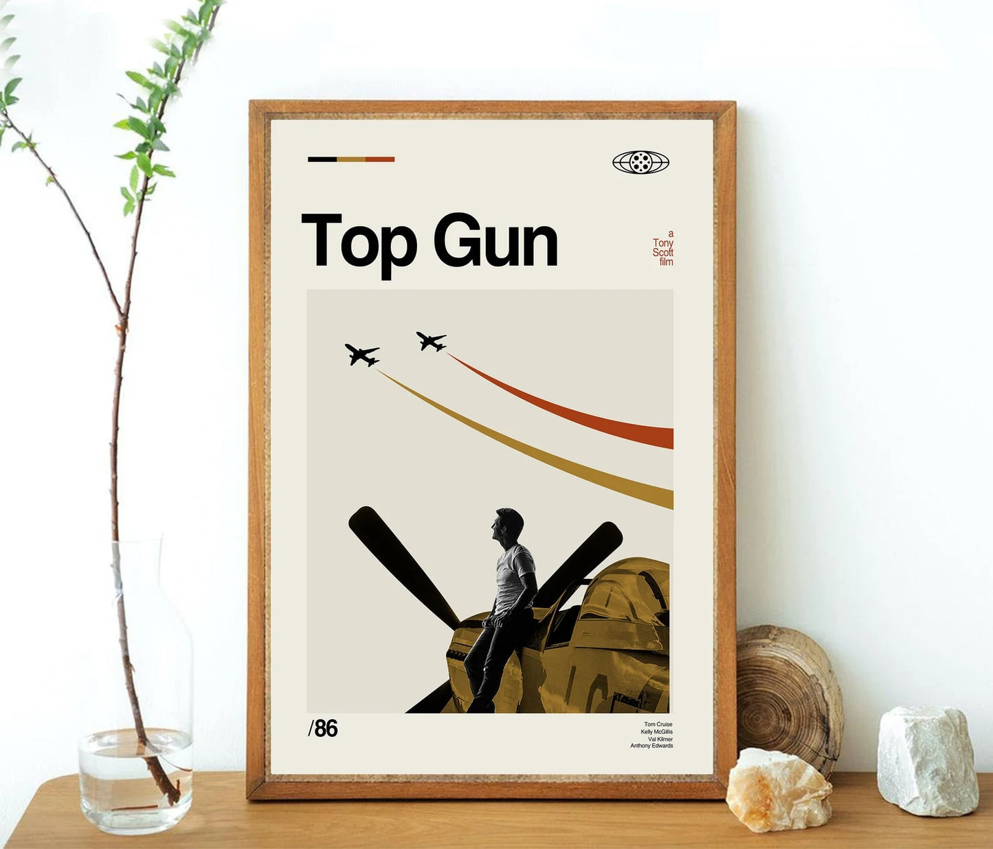 Top Gun Minimalist Movie Poster