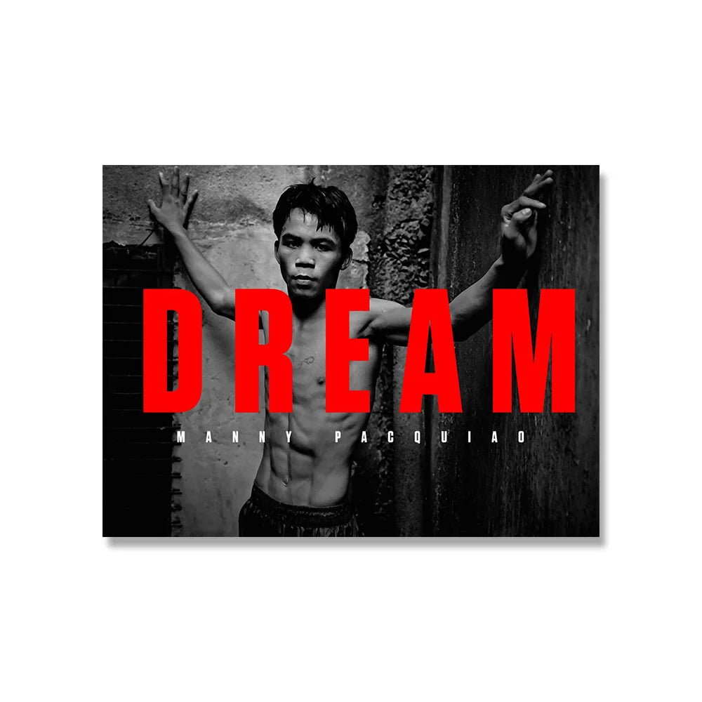 Manny Pacquiao Dream Boxing Poster