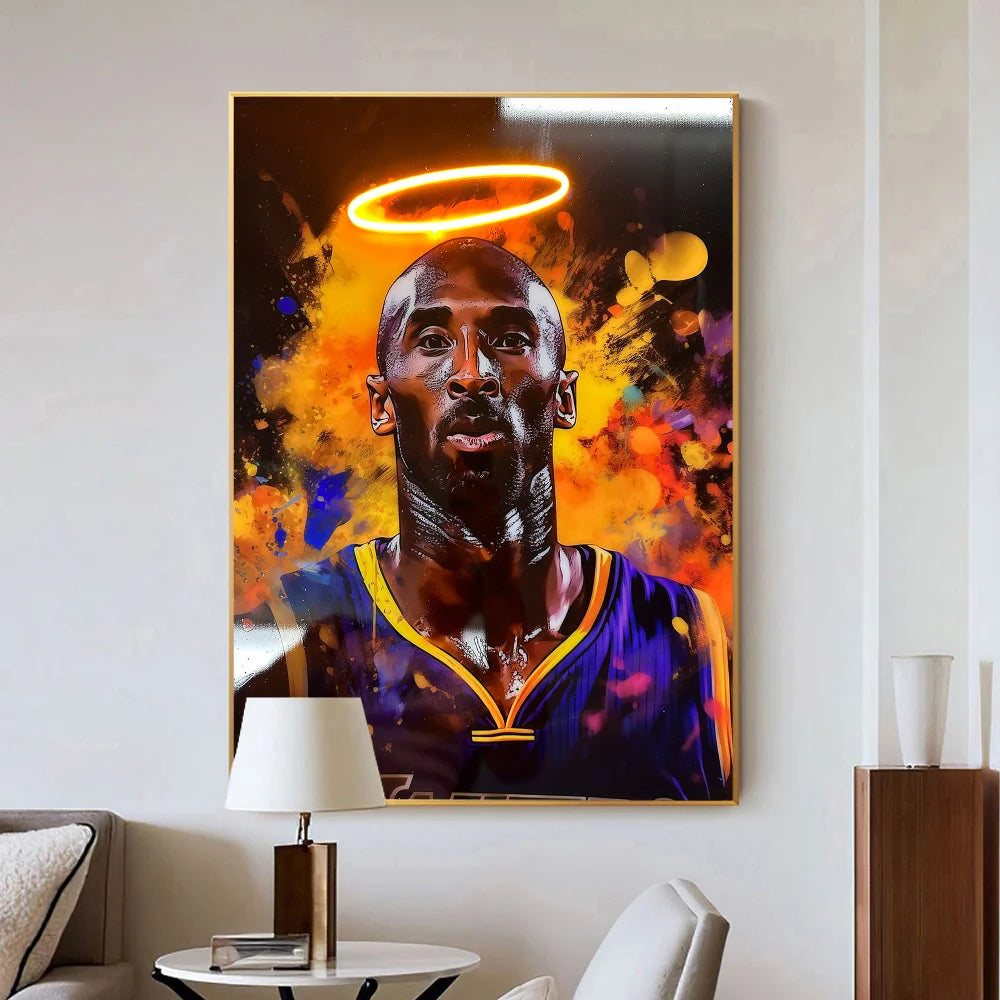 Kobe Bryant Halo Poster