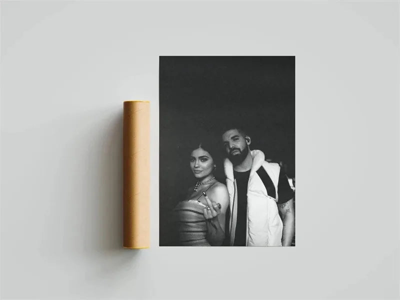 Drake and Kylie Jenner Poster